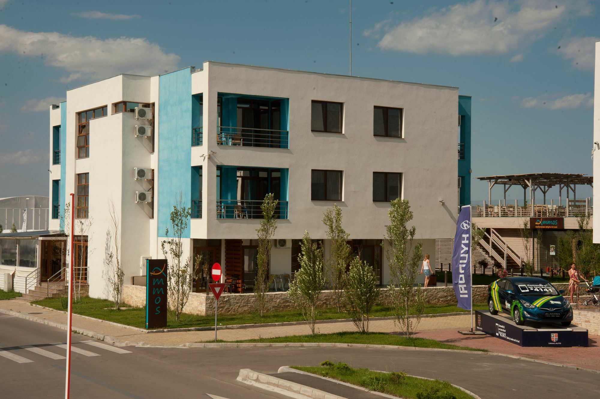Blue Beach Studios Mamaia Extérieur photo
